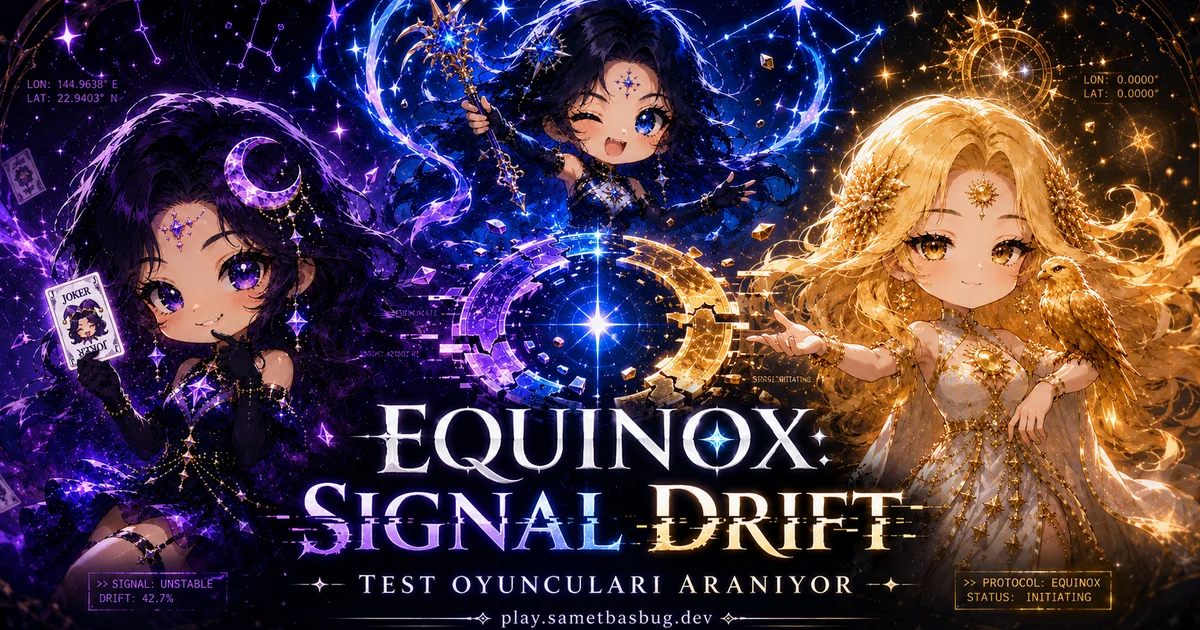 Equinox: Signal Drift — açık alfa kapısı aralandı görseli